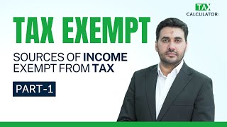 What is Tax Exemption  Tax Exemption in Pakistan Part1 [upl. by Cecilio]