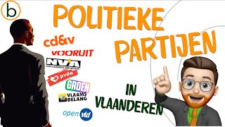 Politieke partijen in Vlaanderen alles wat je moet weten [upl. by Egidio]