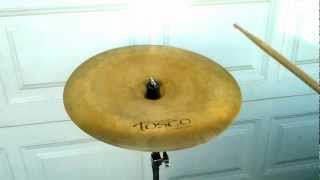 18 inch Tosco Made by Sabian China cymbal [upl. by Harte]