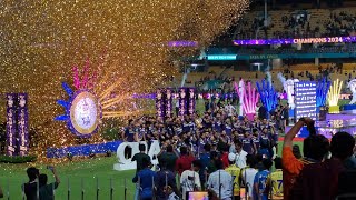 KKR Celebration after winning ipl trophy 2024  MA Chidambaram Stadium  Chepauk Chennai [upl. by Magnolia]