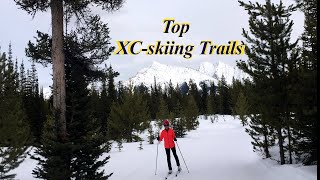 Top Best CrossCountry Skiing trails in Kananaskis Country and Banff National Park [upl. by Nnayllek935]