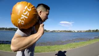 Bay Run with 25kg sand bag  stupid or genius [upl. by Rogerg59]