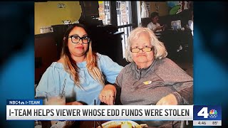 EDD victims say California hasnt helped them recover money [upl. by Tisbee505]