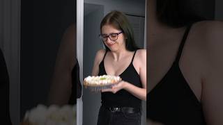 She got a cream pie 😋 shorts funny prank [upl. by Doone206]