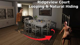 Ridgeview Court Best Looping and Natural Hiding Spots  Phasmophobia [upl. by Ocsic]