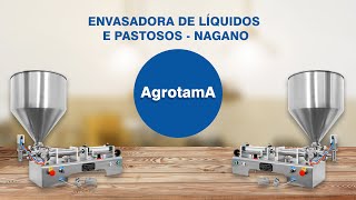 Envasadora para Líquidos e Pastosos  Nagano [upl. by Rennold]