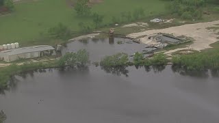 Giant sinkhole in Liberty County begins to grow again [upl. by Selene]