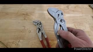 the budget mechanic ICON 10 inch pliers wrench vs Knipex pliers wrench [upl. by Clyve]