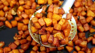 உருளைக்கிழங்கு வறுவல் இனி இப்படி தான் செய்வீங்க  Potato Fry Recipe  Urulaikilangu Varuval Recipe [upl. by Akihsan]