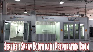 Service Blowtherm Spray Booth Pergantian Semua Filters [upl. by Elleirb]