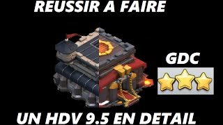 COC HDV 9 TUTO  COMMENT FAIRE UN HDV 95 HYBRIDE  CLASH OF CLANS FRANCAIS [upl. by Shields]