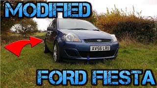 Ford Fiesta MK6 14 Mods MODIFIED 5dr [upl. by Erdda]