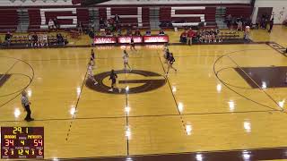 Gloversville High School vs BroadalbinPerth High School Womens Varsity Basketball [upl. by Lenoyl80]