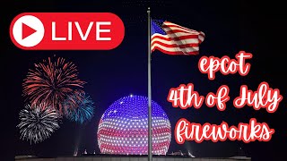 EPCOT 4TH OF JULY FIREWORKS [upl. by Orrocos]