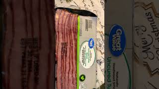 Uncured Turkey Bacon  Walmart [upl. by Zhang]