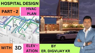 HVAC SYSTEM DESIGN  HVAC SYSTEM DESIGN FOR HOSPITAL hvactraining hvac hvacdesign [upl. by Ainnet294]