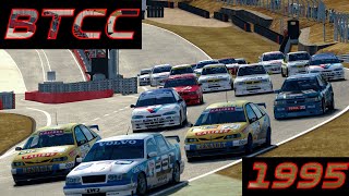 Starting from the back 1995 BTCC at Brands Hatch Assetto Corsa [upl. by Tekcirk]