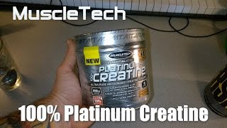 MuscleTech 100 Platinum Creatine Review [upl. by Iand]