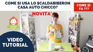 CHICCO SCALDABIBERON CASA VIAGGIO Nuovo modello e codice sconto [upl. by Ijuy]