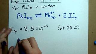 What is Ksp Solubility Product Constant [upl. by Gabor]