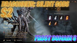 DRAGONHEIR SILENT GODS S2 FROST DOMAIN 5 [upl. by Sotos]