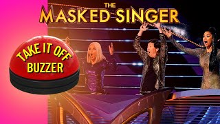 Masked Singer New Elimination Twist  The Take It Off Buzzer [upl. by Karlotta]