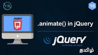 animate method in jQuery in Tamil [upl. by Eissirc320]