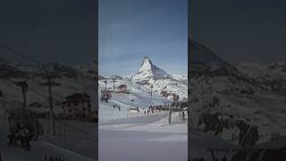 🇨🇭Zermatt🇨🇭the view from the Gornergrat train⛰️ [upl. by Lewie]