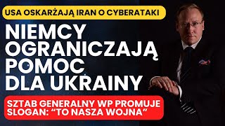 893 Niemcy ograniczają pomoc dla Ukrainy  Sztab Generalny Wojska Polskiego mówi o quotnaszej wojniequot [upl. by Delaryd]