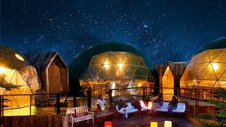 Star Gazing in Glamping Domes [upl. by Edras]