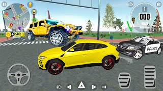 Car Simulator 2  Lamborghini Urus Vs Jeep Robbery Update  by Oppana Games  Android Gameplay HD [upl. by Cora144]