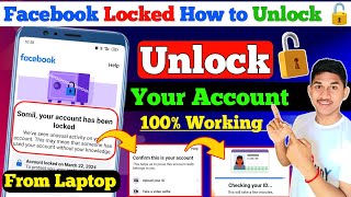 Your Account has been Locked Facebook  Facebook Account Locked How to Unlock  Unlock fb Profile [upl. by Otte]