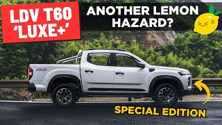 2024 LDV T60 Max Plus special edition for Australia – Everything you need to know [upl. by Felisha472]