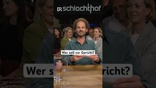 Wer soll vor Gericht  Maxi Schafroth  schlachthof  BR Kabarett amp Comedy  shorts [upl. by Nyahs]