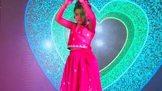 Apsara Aali  Angaaron  Gulabi Sharara  Gulabi Sadi  Cute Kid Solo Dance trending dance yt [upl. by Bez716]