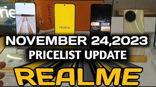 REALME PRICELIST UPDATE C51C30sC53C55Realme11Realme11Pro5GRealme11Pro 5G [upl. by Nethsa]