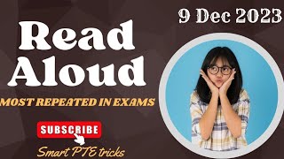 READ ALOUD PTE 2023  MOST REPEATED IN EXAMS [upl. by Iden848]