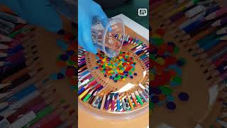 DIY Epoxy Resin Craft  Resin Marshmallow Effect  DIY Resin Projects  Epoxy resin art [upl. by Arinaj]