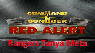 Command and Conquer Red Alert Remastered 4v4 Troll Game The new Rangers Tanya meta [upl. by Yelsna383]