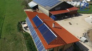 SWD TV Teil 15 20qm Solaranlage mit Flachdachaufständerung nähe Bodensee [upl. by Aicylla]