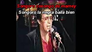 Karaoke Hector Lavoe Songoro Cosongo [upl. by Annwahsal690]