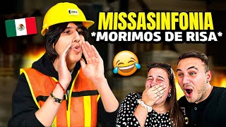 🇪🇸 REACCIÓN a MISSASINFONIA 😂🇲🇽 ANALIZANDO VIDEOS de SEGURIDAD en el TRABAJO 😱 es el mejor [upl. by Nichole675]