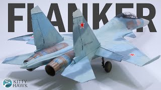 Kitty Hawks Su30SM FlankerH  Full Build  HD [upl. by Ahtabat949]