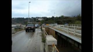 CASTELLAMMARE DEL GOLFO Località GUIDALOCA  Alluvione 27 aprile 2011 [upl. by Emmerich]