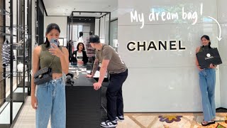 Buying My First Chanel Bag 👜🥹 [upl. by Gronseth]