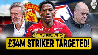 £34M Striker Bid Prepared  Transfers LIVE [upl. by Neona]