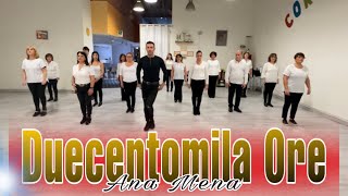 DUECENTOMILA ORE Ana Mena Coreografia JOEYampRINA TUTORIAL  Balli di Gruppo 2022 Line Dance [upl. by Wehrle]