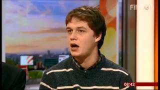 Polyglot Alex Rawlings on BBC Breakfast [upl. by Rist]