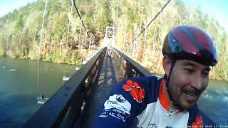 Reliance TN Gravel Grinder bicycle Ride video 12 2 2018 [upl. by Claudy]