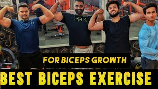 Best exercises for biceps growth  Top 4 exercise for faster biceps growth [upl. by Lede]